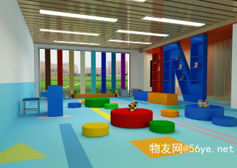 Beat365幼儿园PVC图案地板 拼色PVC地板(图2)