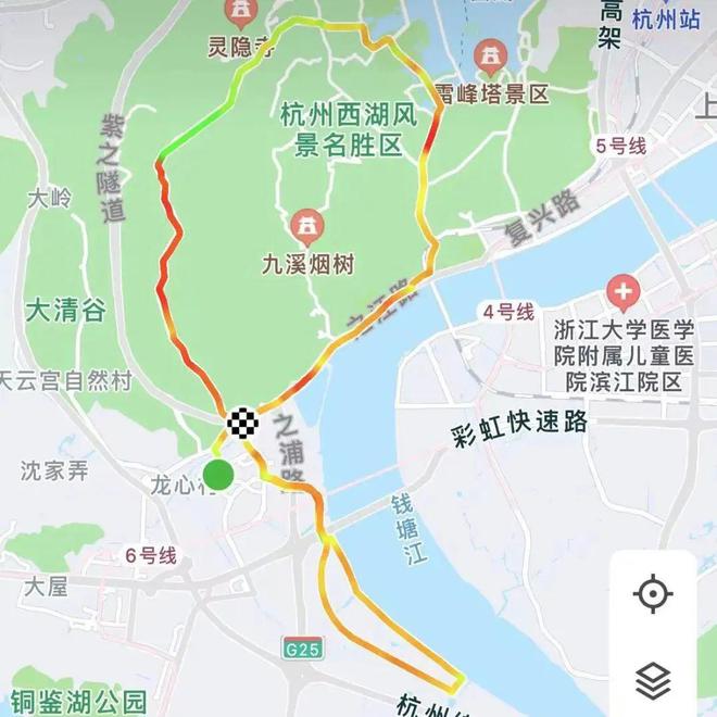 运动的季节又来了！之江喜欢骑行、夜跑的小伙伴看过来(图2)